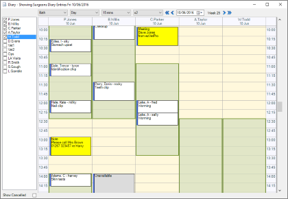 screenshot of ezvetpro
