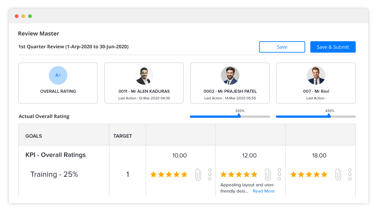 screenshot of factoHR