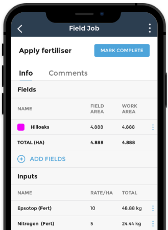 screenshot of fieldmargin
