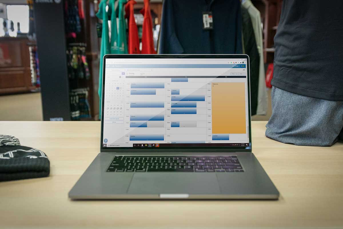 screenshot of foreUP