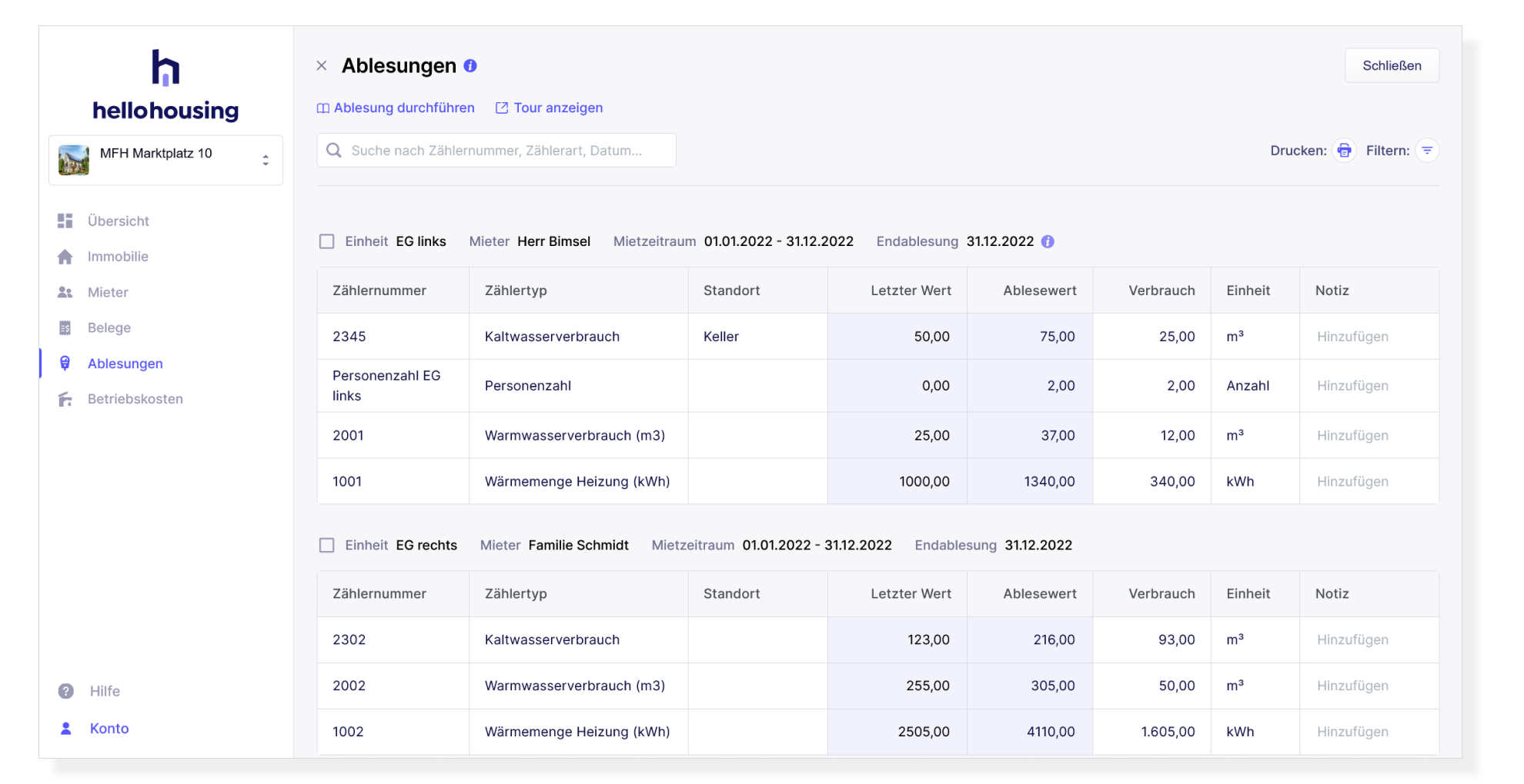 screenshot of hellohousing