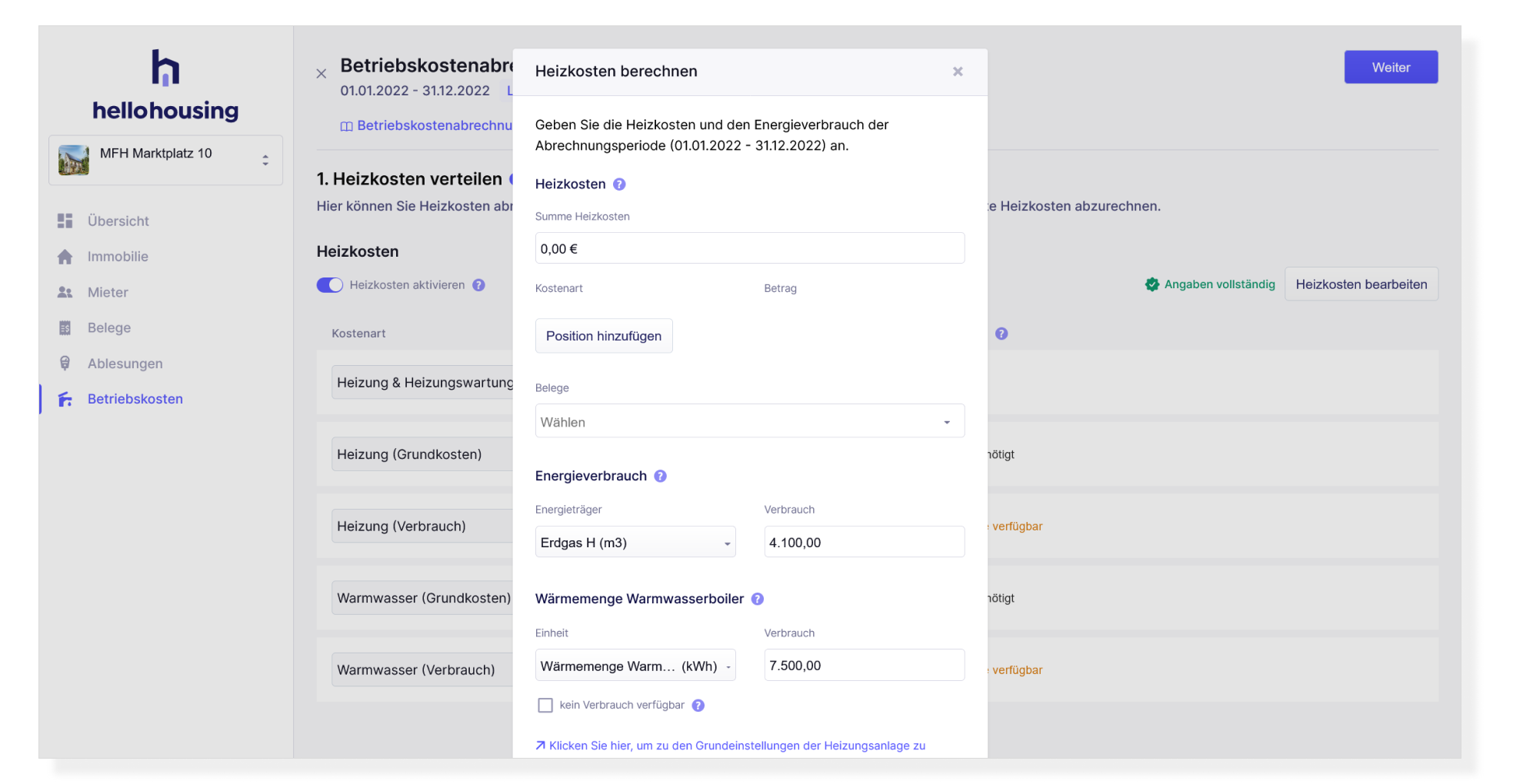screenshot of hellohousing