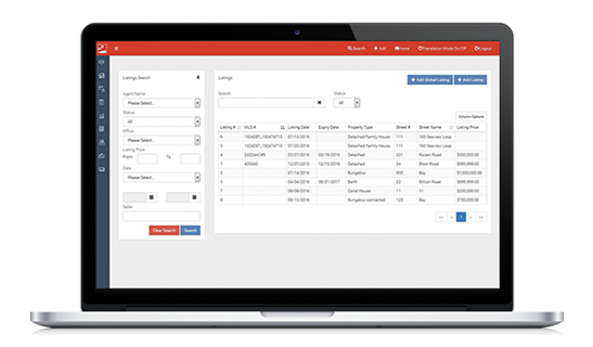 screenshot of iBroker