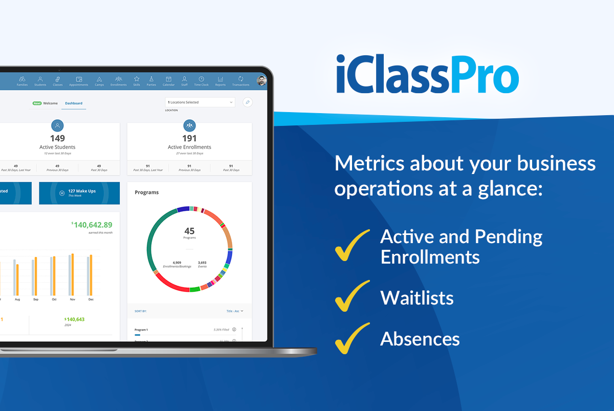 screenshot of iClassPro