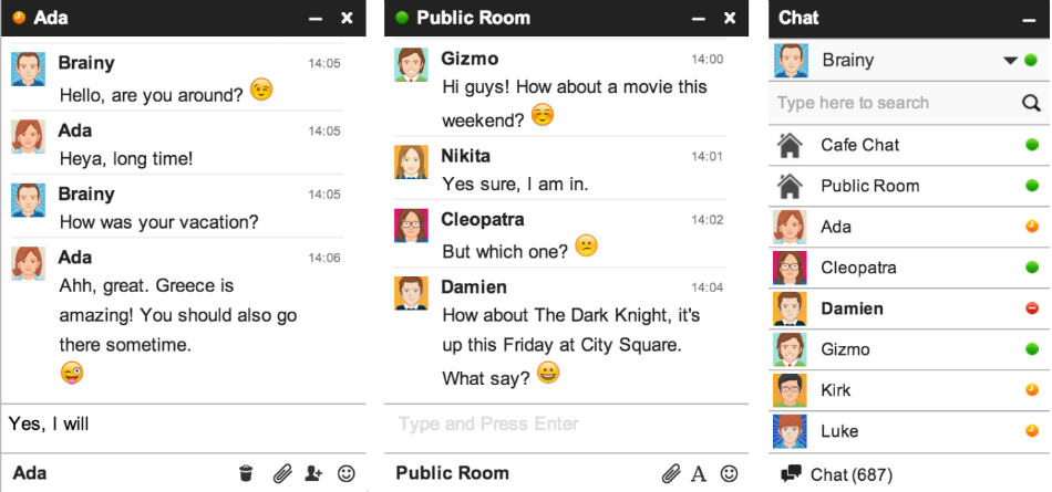 screenshot of iFlyChat