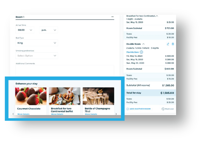 screenshot of iHotelier