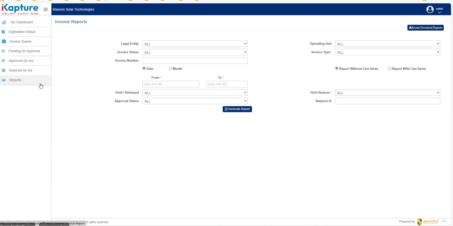 screenshot of iKapture