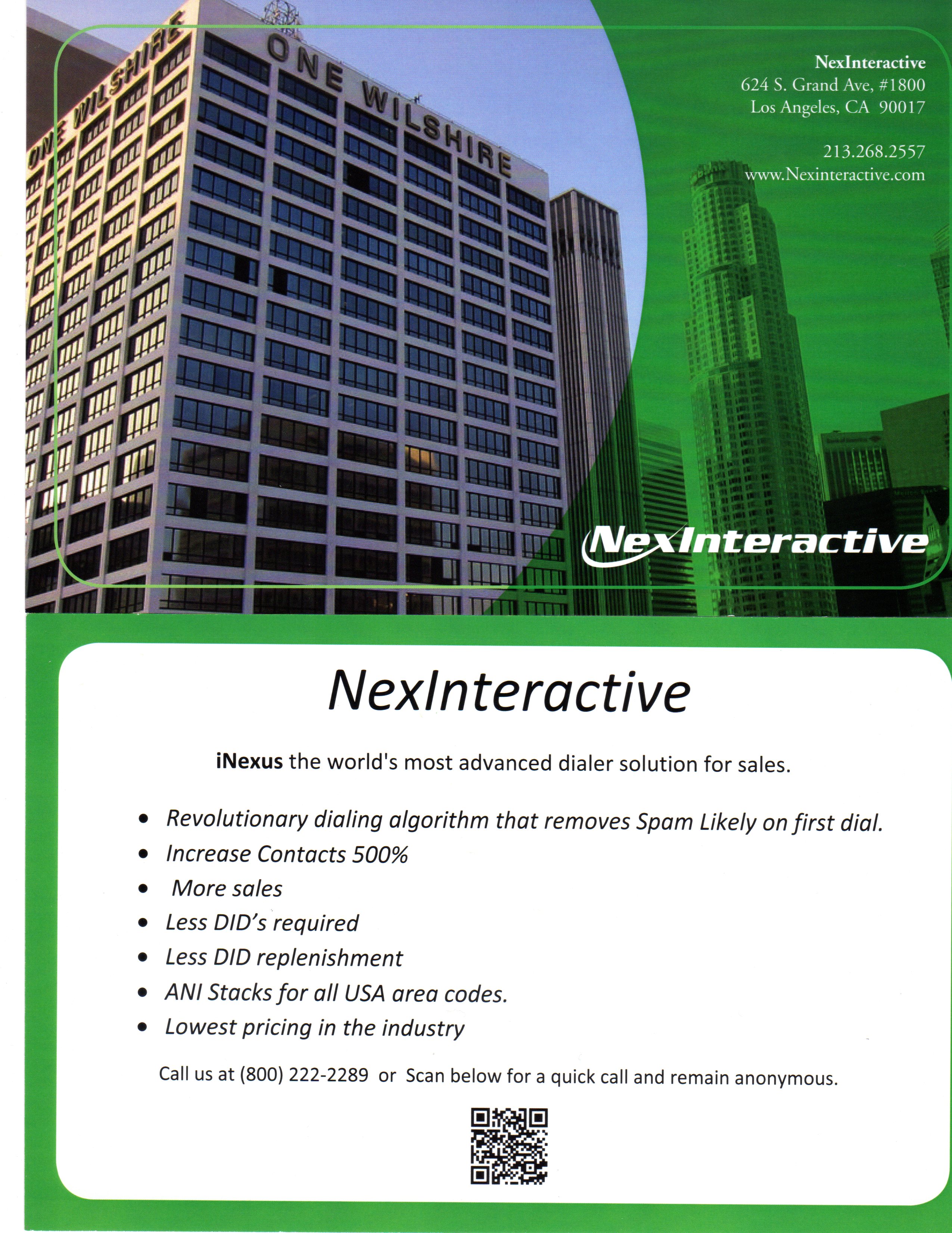 screenshot of iNexus