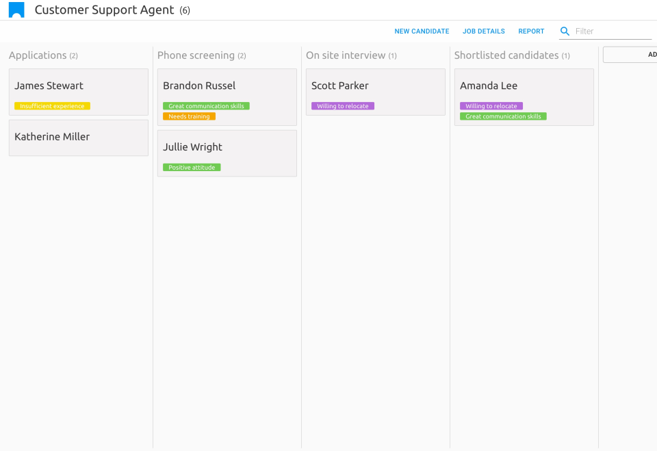 screenshot of iglooHR