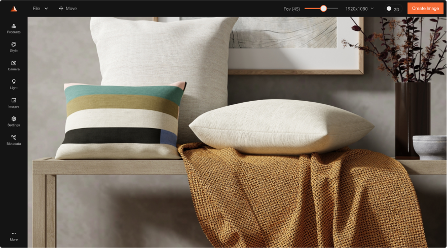 screenshot of imagine.io