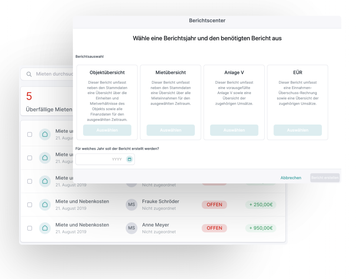 screenshot of immocloud
