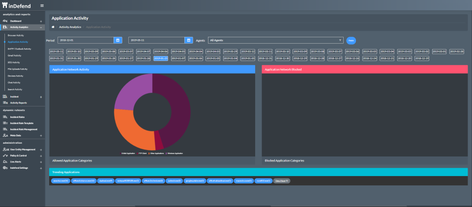 screenshot of inDefend