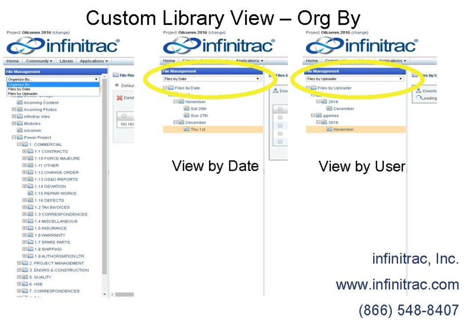 screenshot of infinitrac