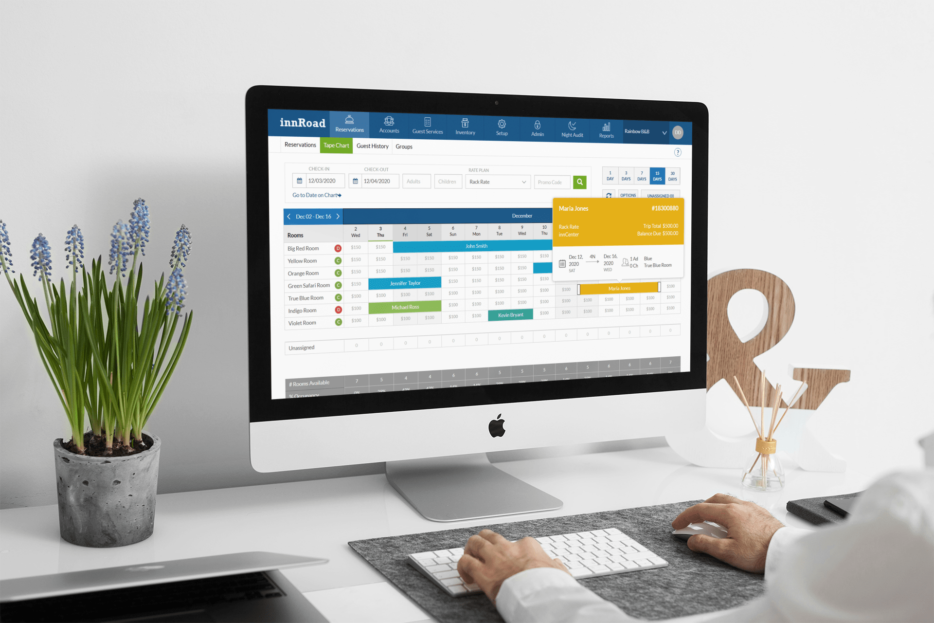 screenshot of innRoad