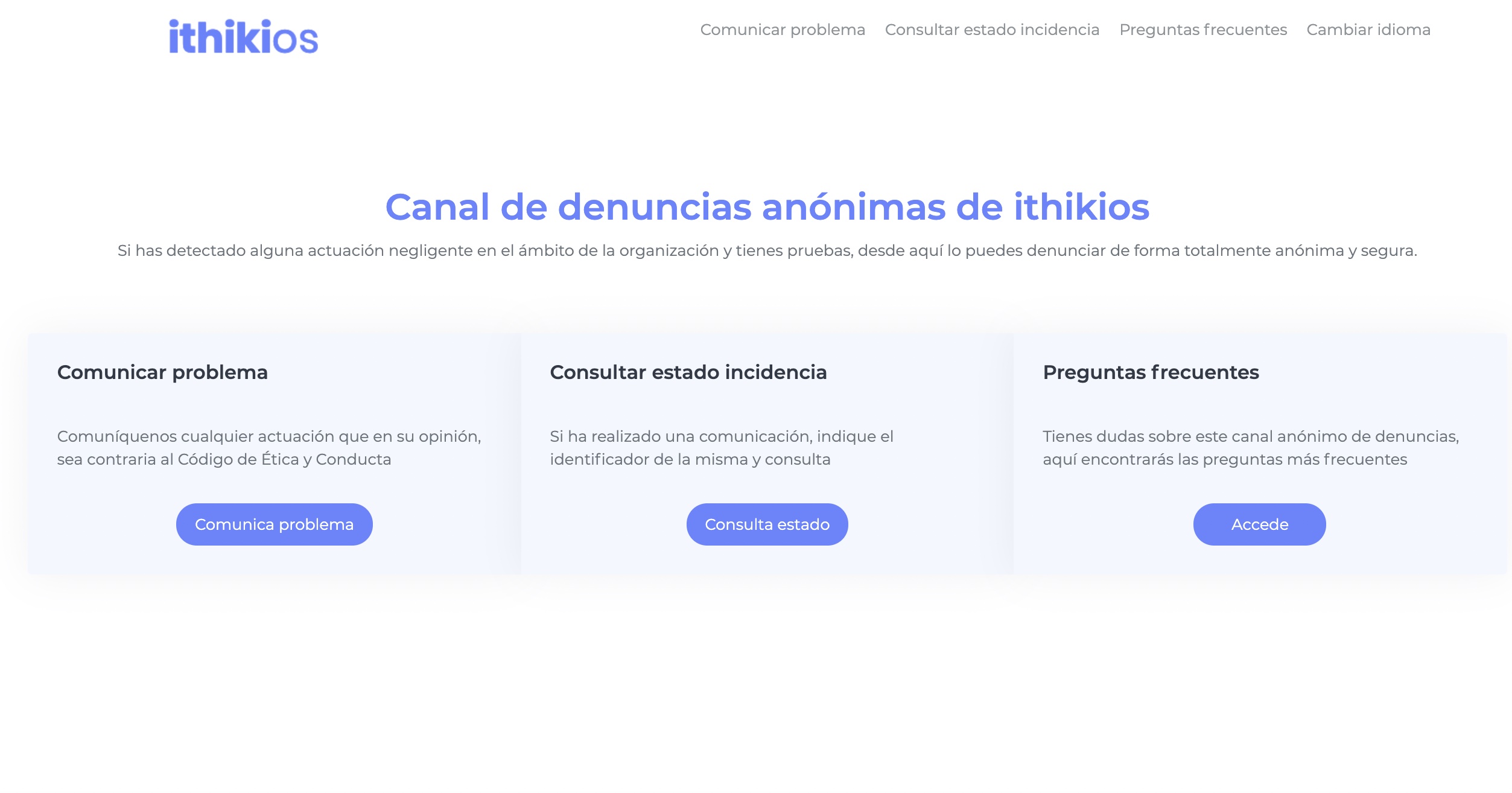 screenshot of ithikios