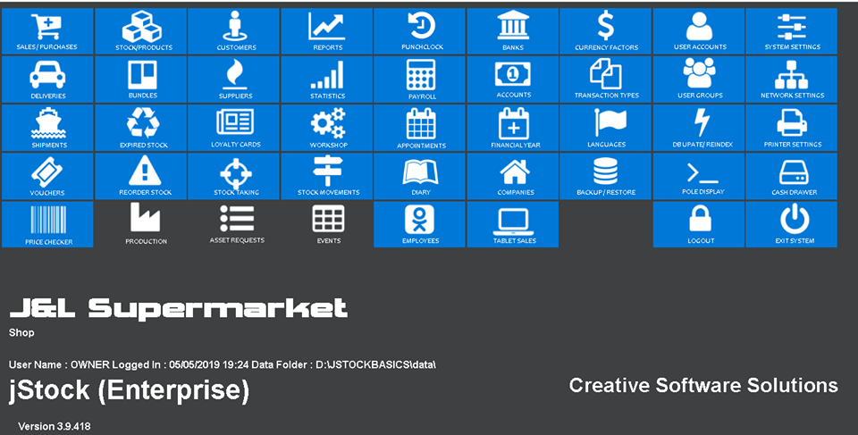 screenshot of jStock