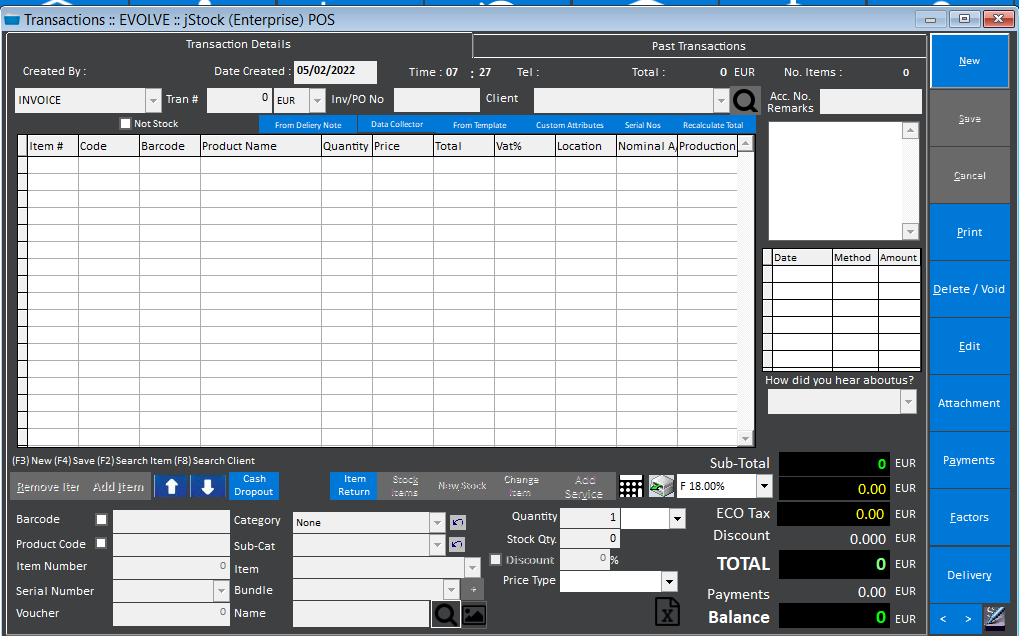 screenshot of jStock