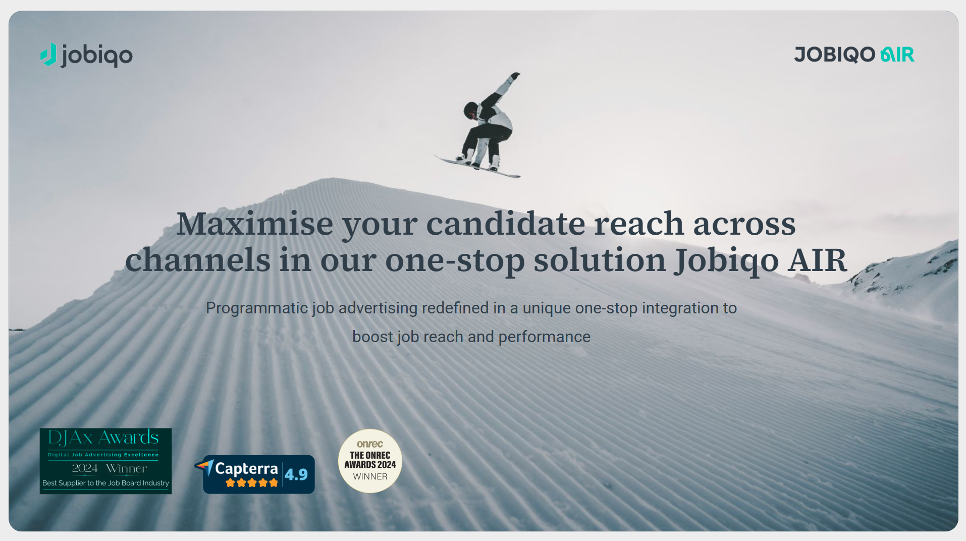 screenshot of jobiqo