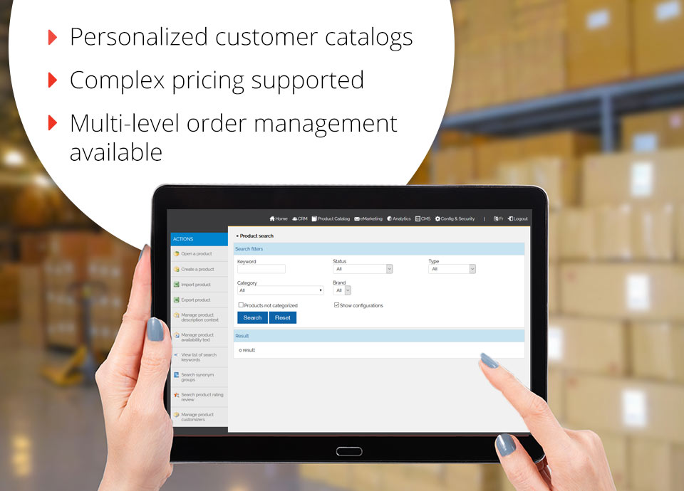 screenshot of k-ecommerce