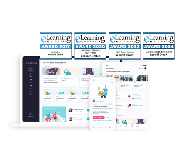 screenshot of keelearning