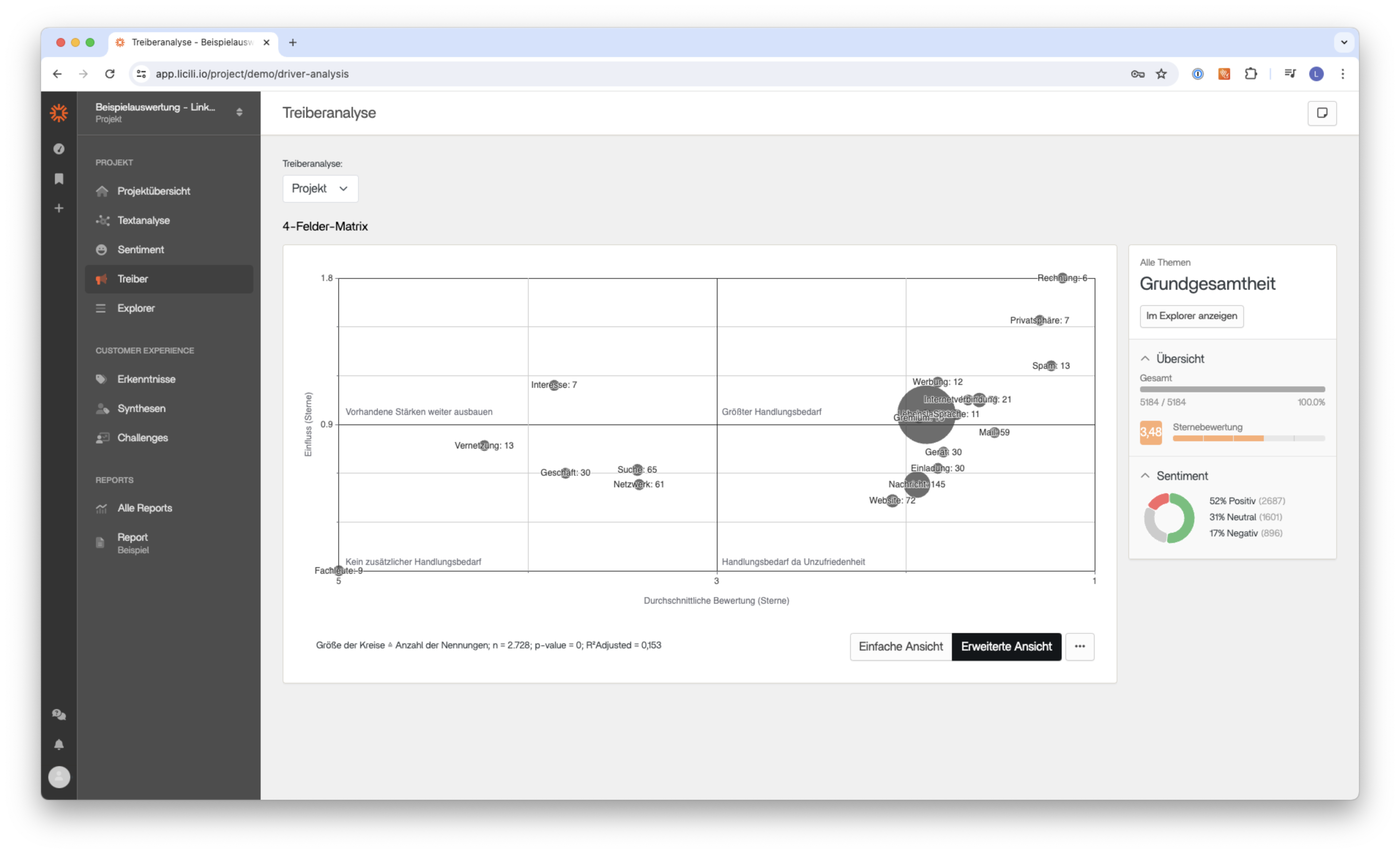 screenshot of licili