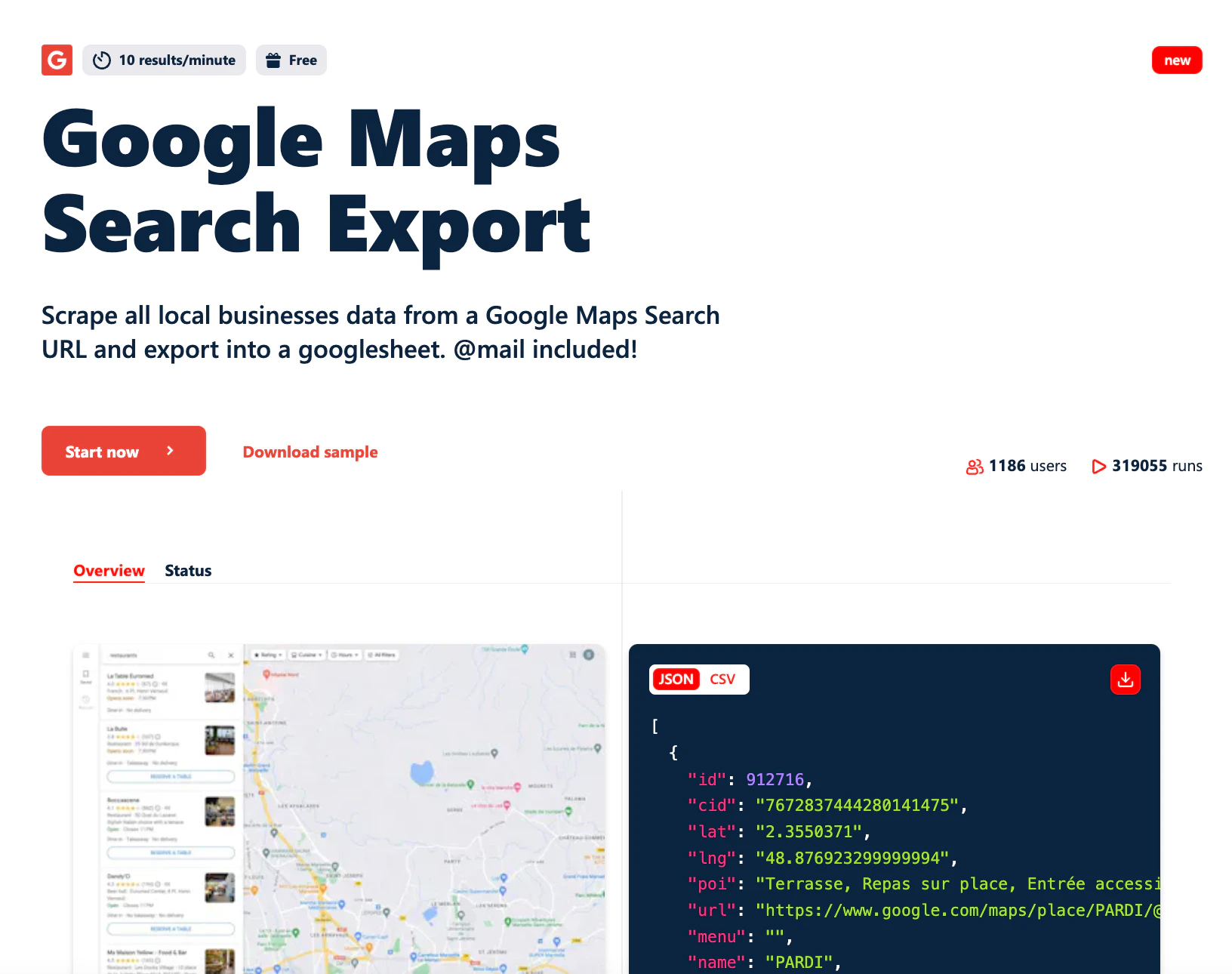 screenshot of lobstr