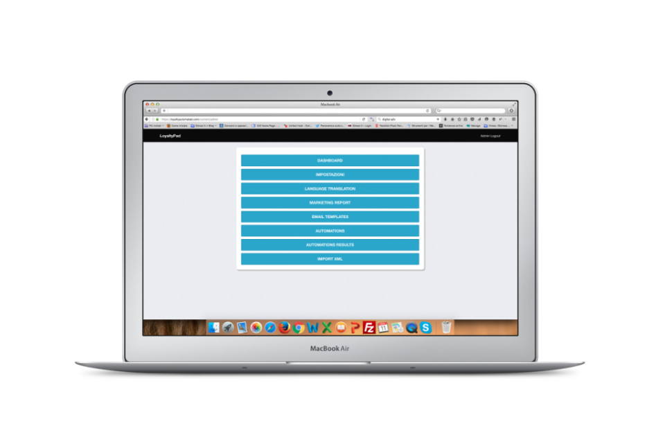 screenshot of loyaltyautomated