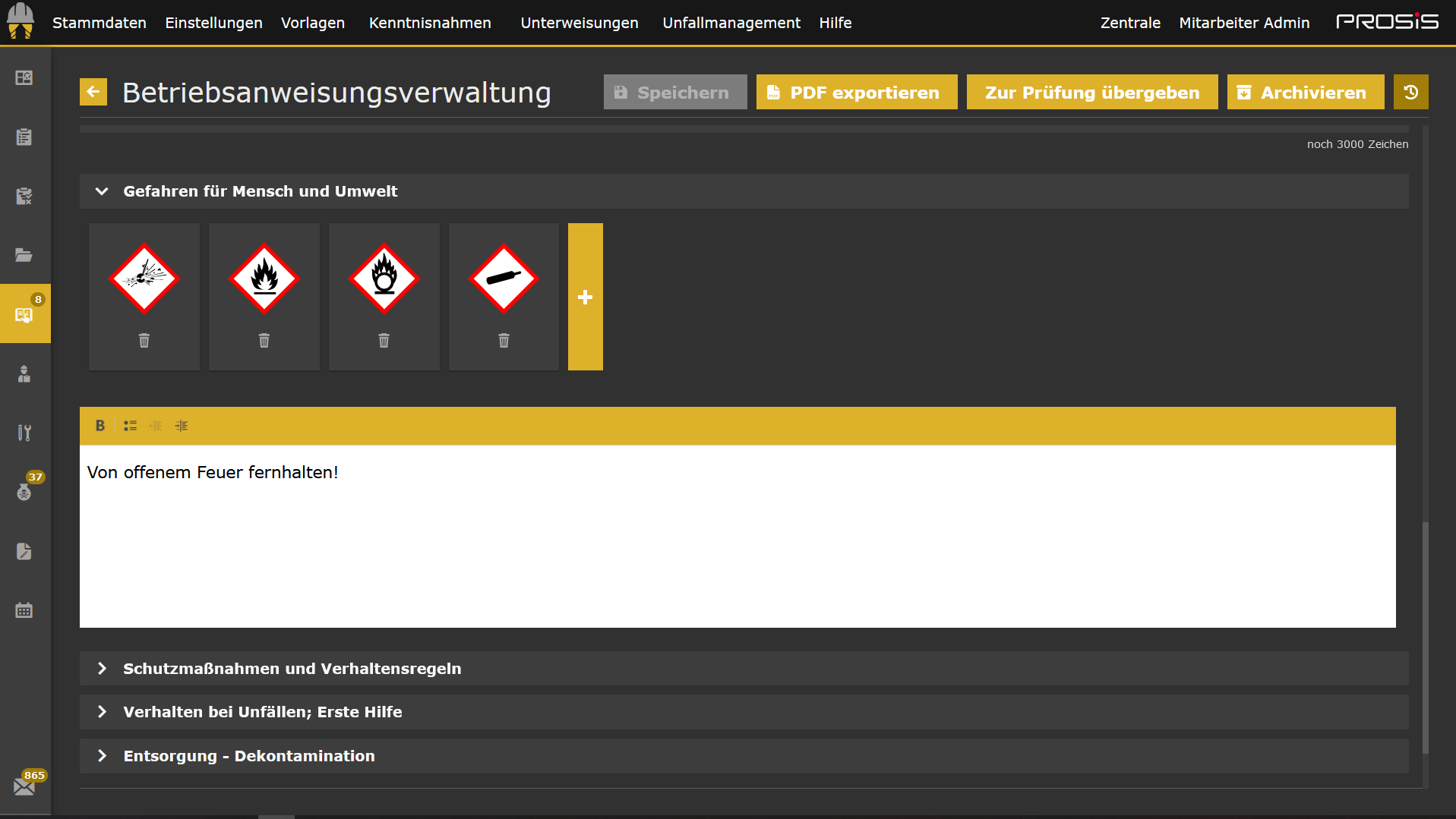 screenshot of luitGUARD
