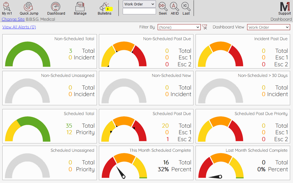 screenshot of m1Facility