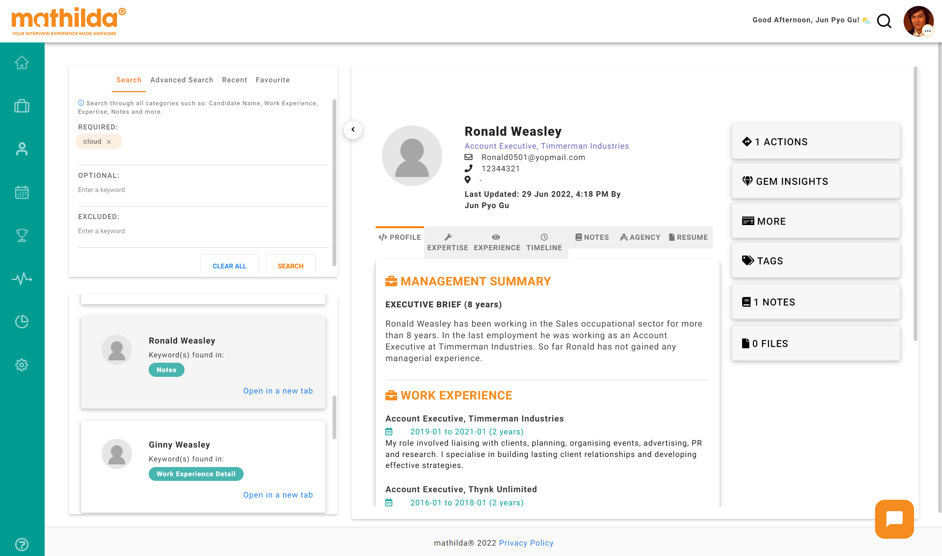 screenshot of mathilda