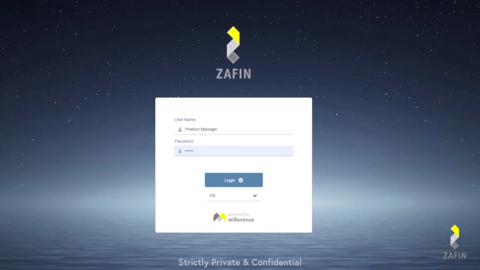 screenshot of miRevenue