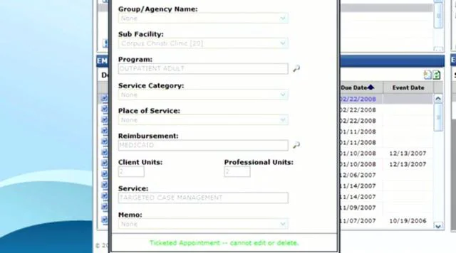 screenshot of myEvolv