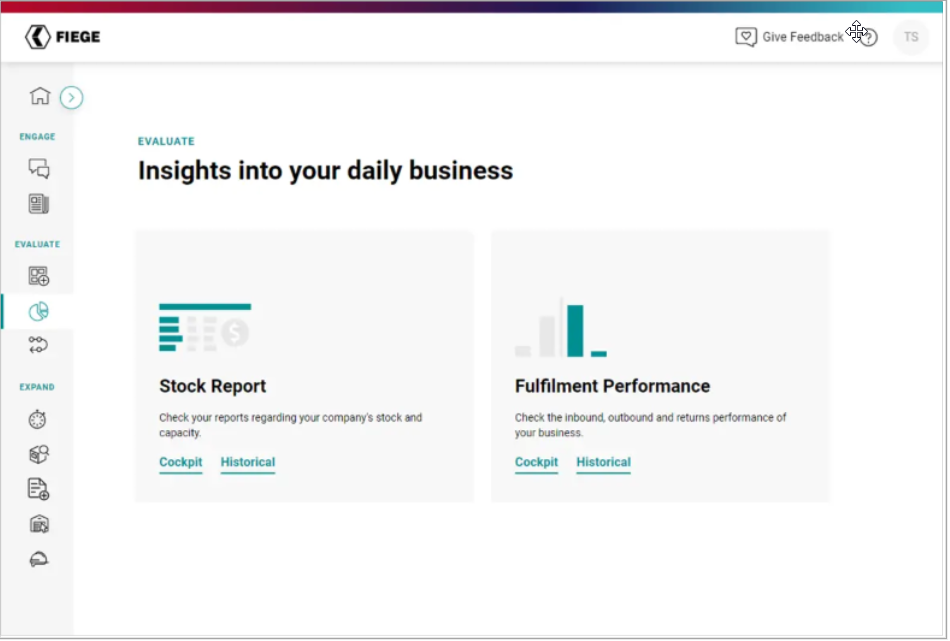 screenshot of myFIEGE