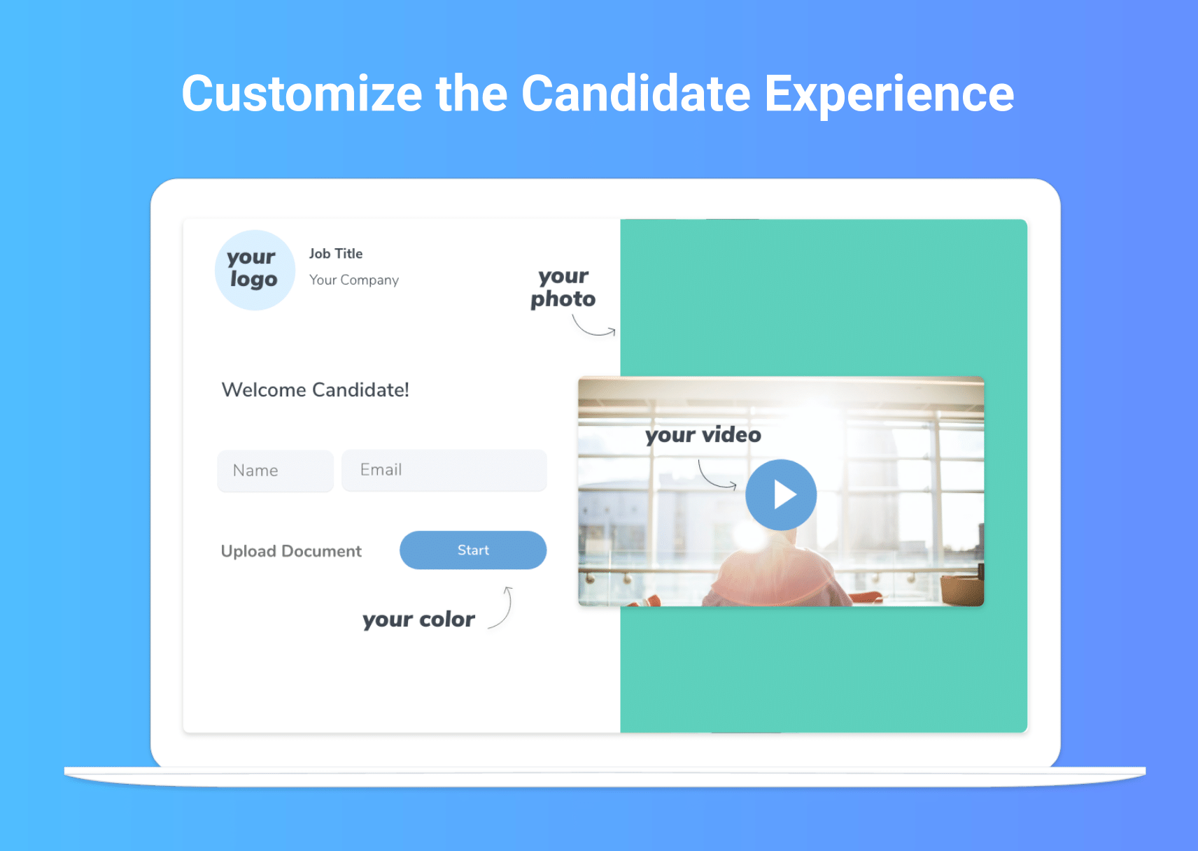 screenshot of myInterview