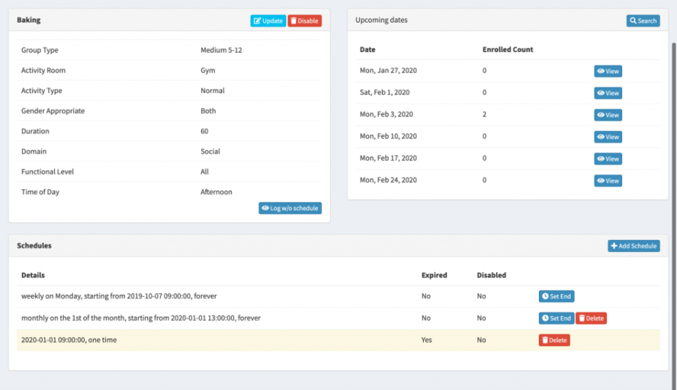 screenshot of myResidentCare