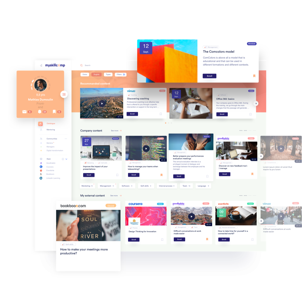 screenshot of myskillcamp