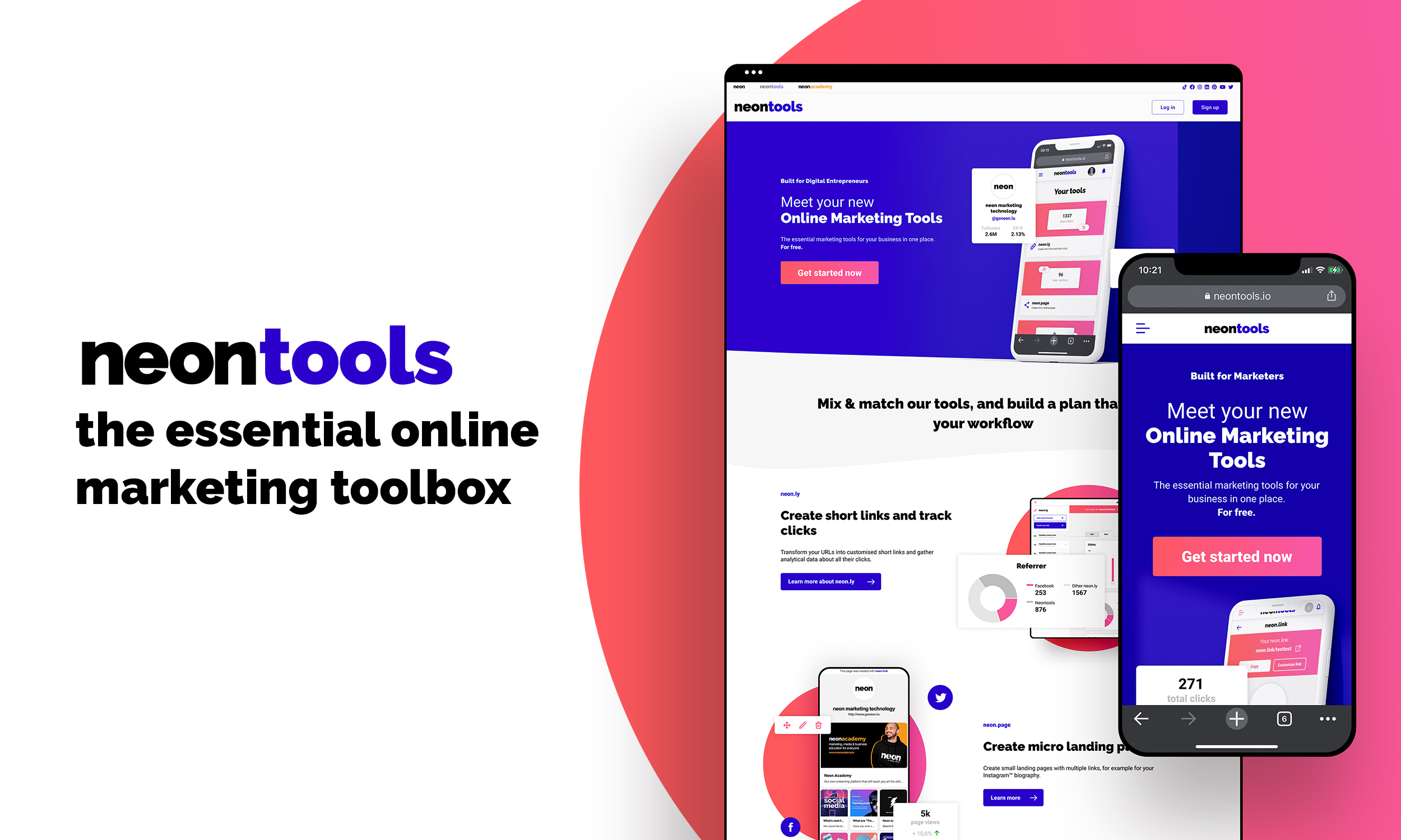 screenshot of neontools