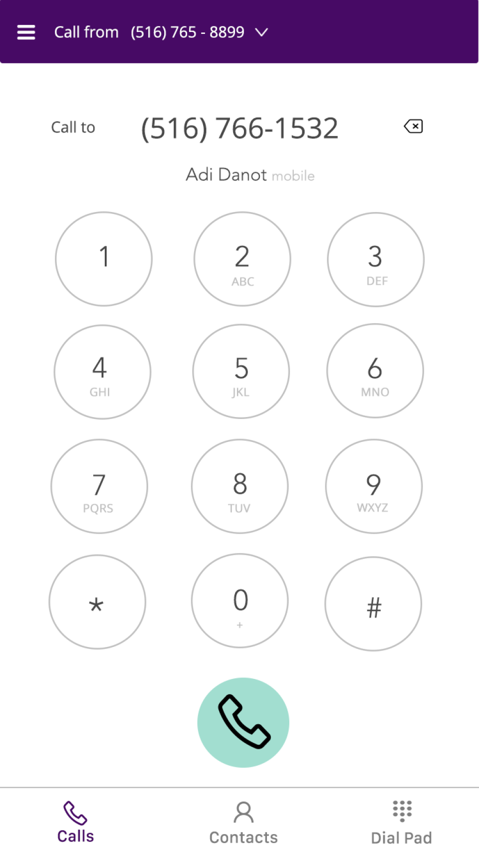 screenshot of net2phone