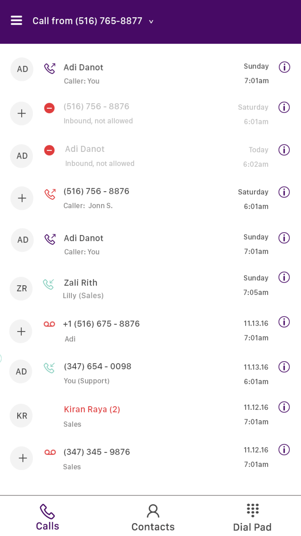 screenshot of net2phone