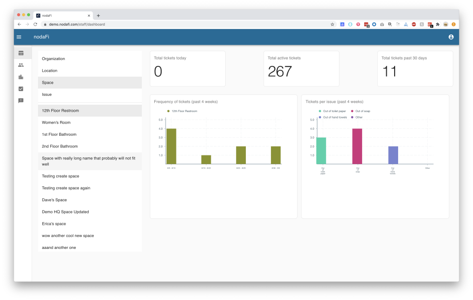screenshot of nodaFi