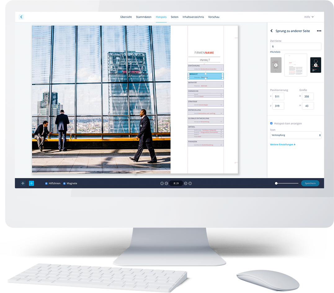 screenshot of publishing.one
