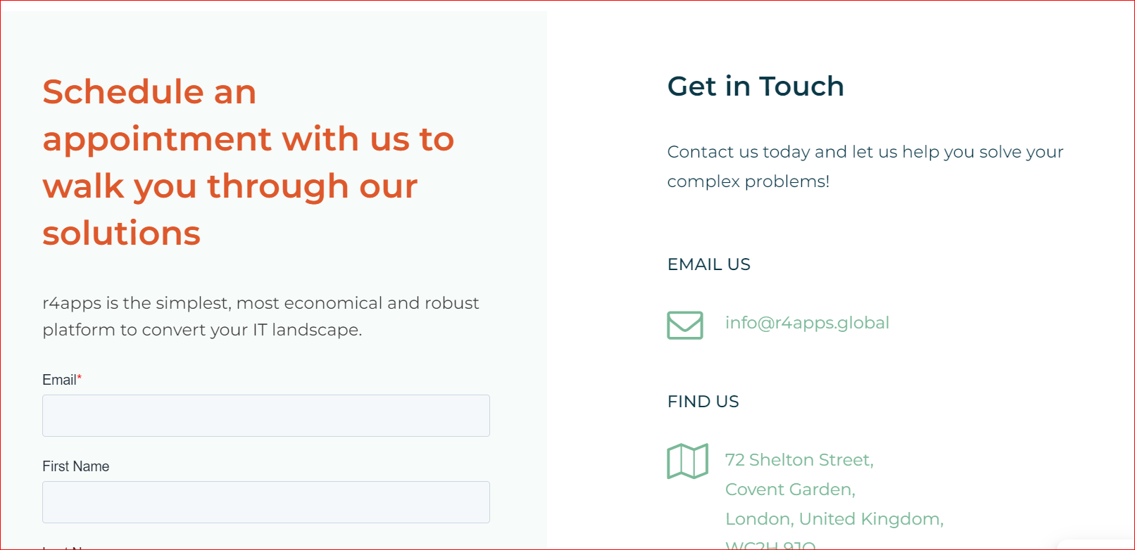 screenshot of r4apps