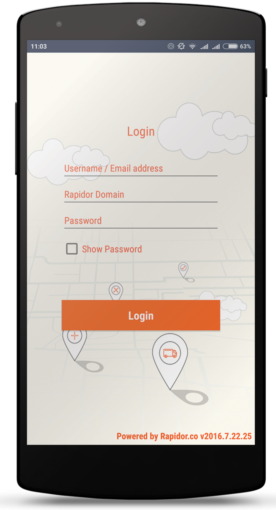 screenshot of rapidor