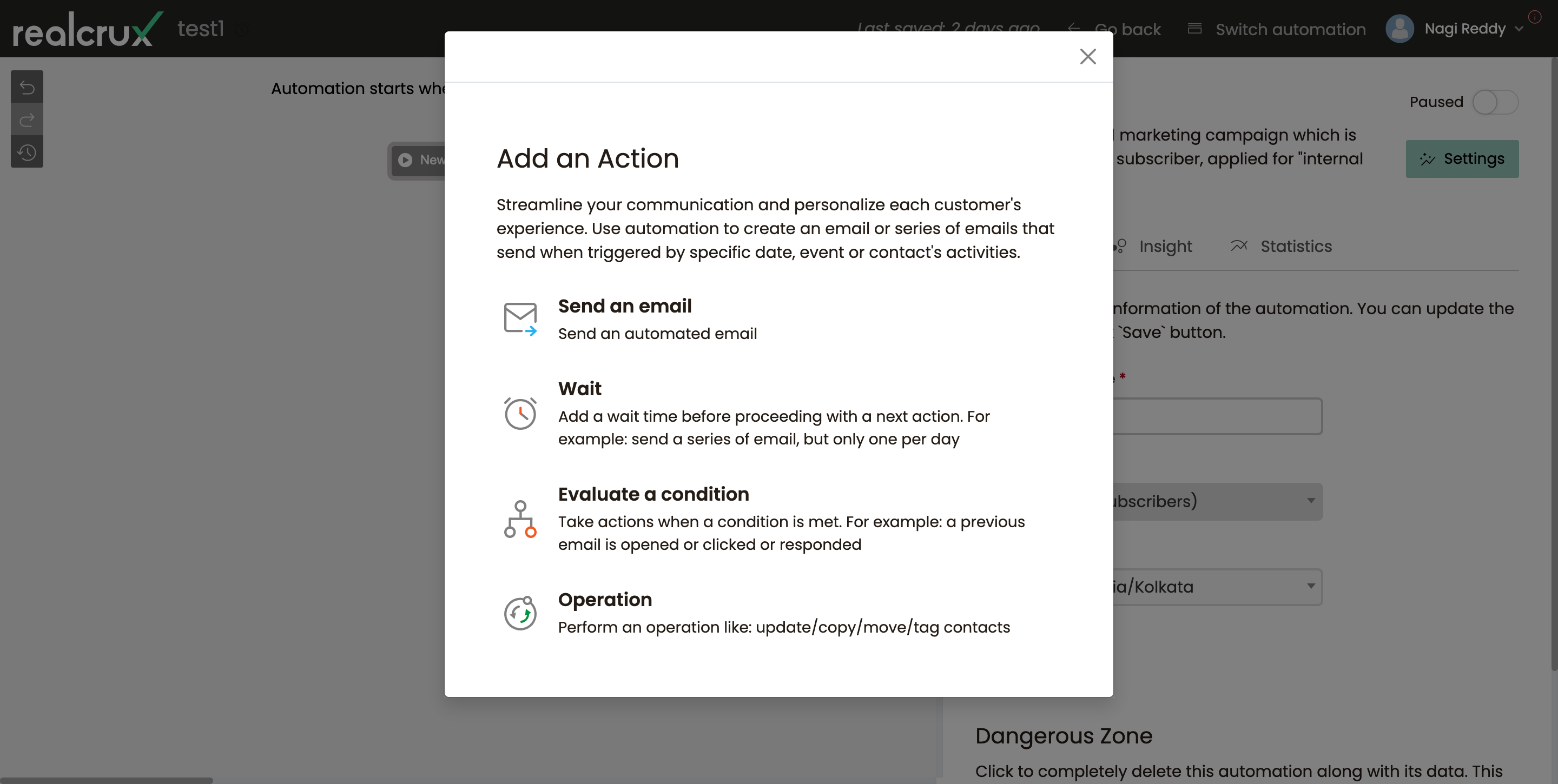 screenshot of realcrux