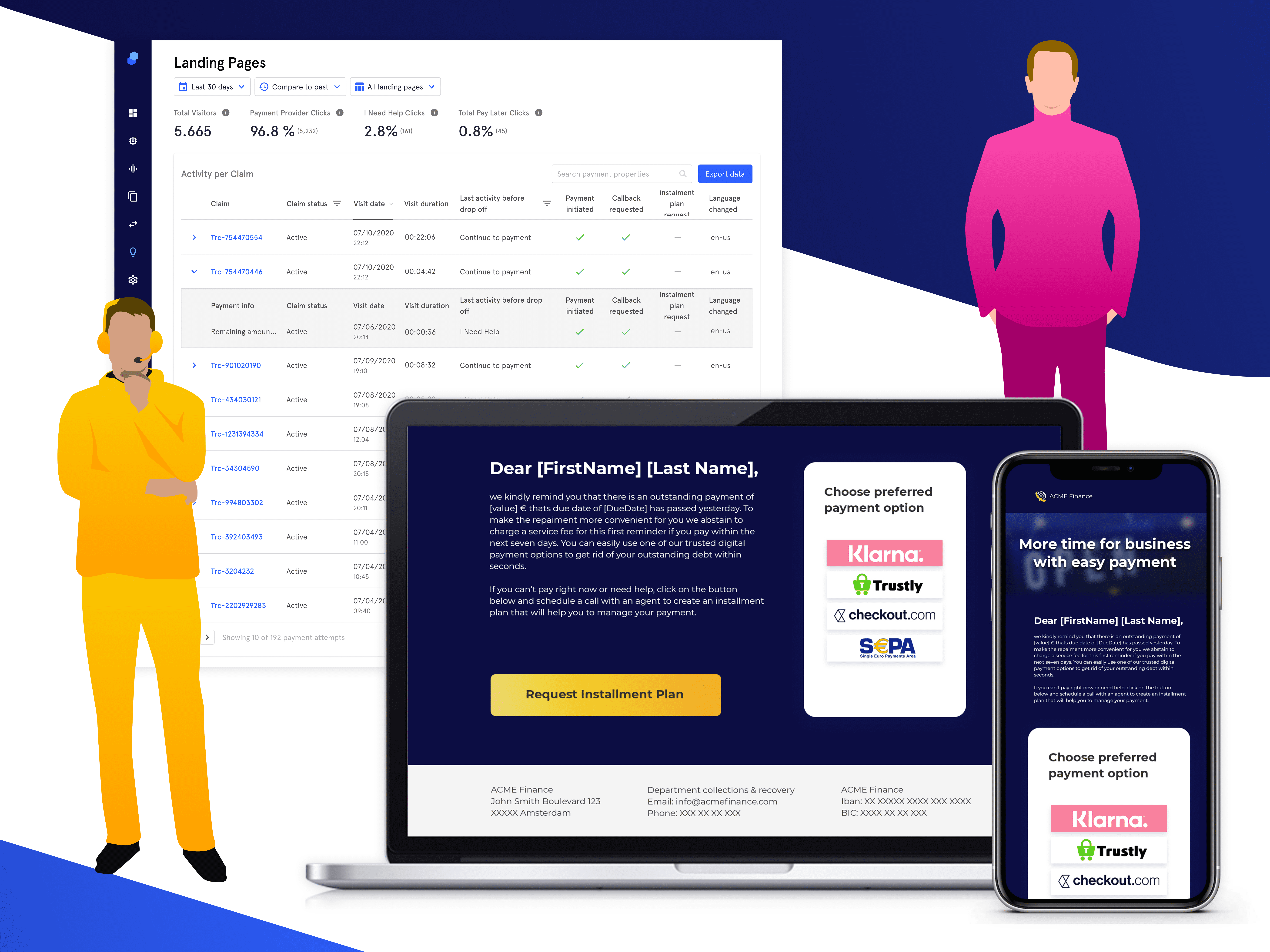 screenshot of receeve