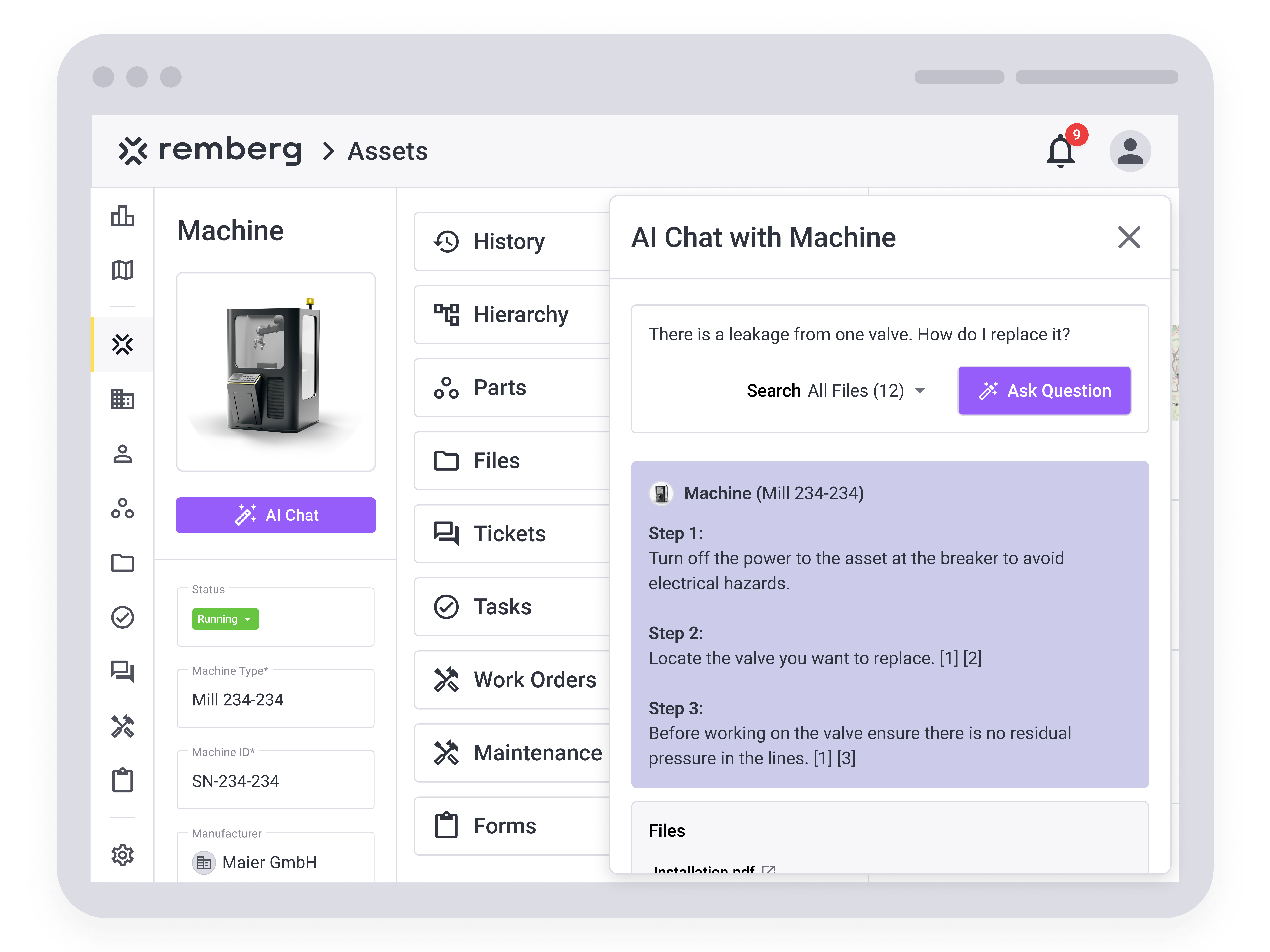 screenshot of remberg