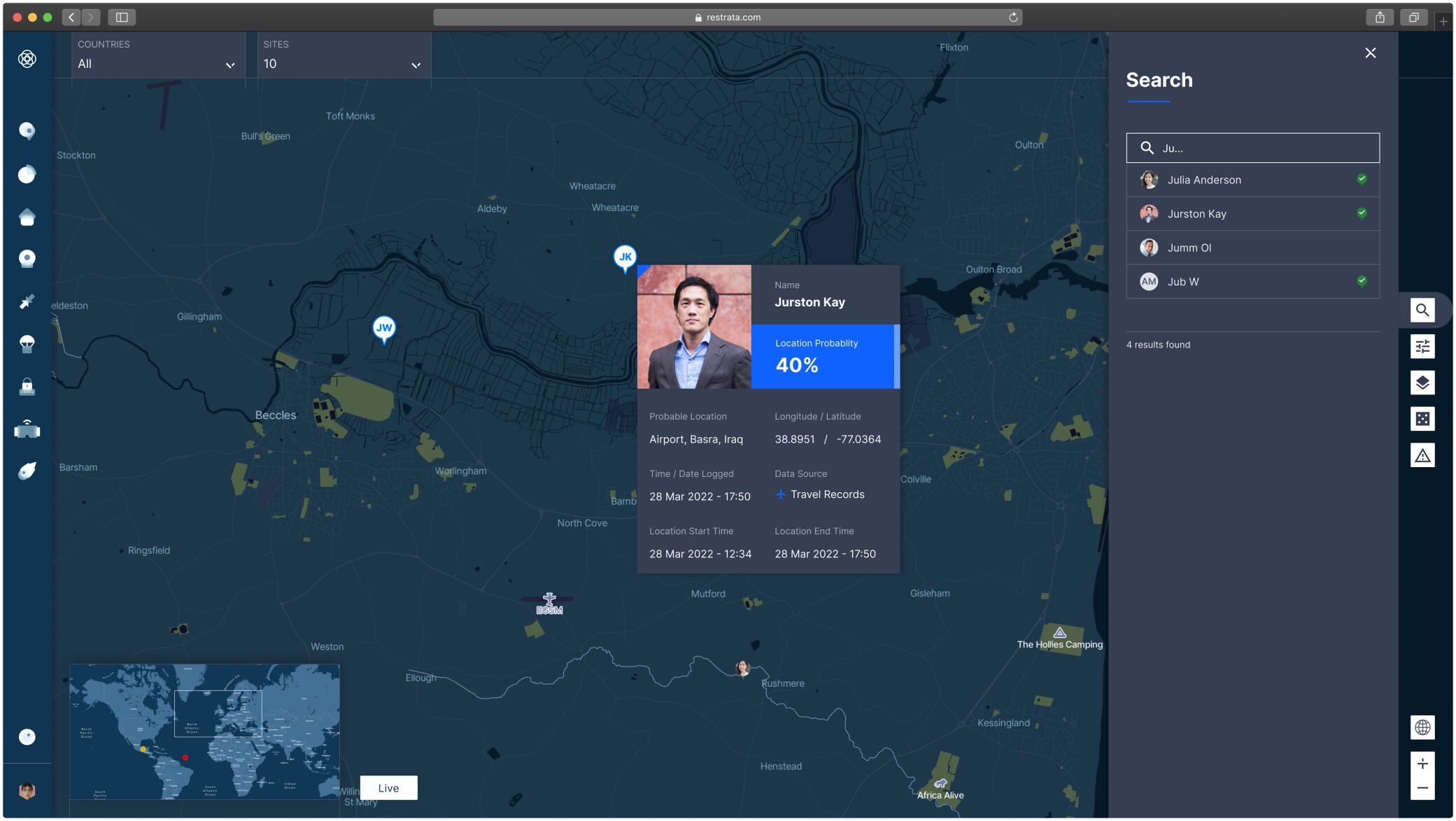 screenshot of resilienceOS