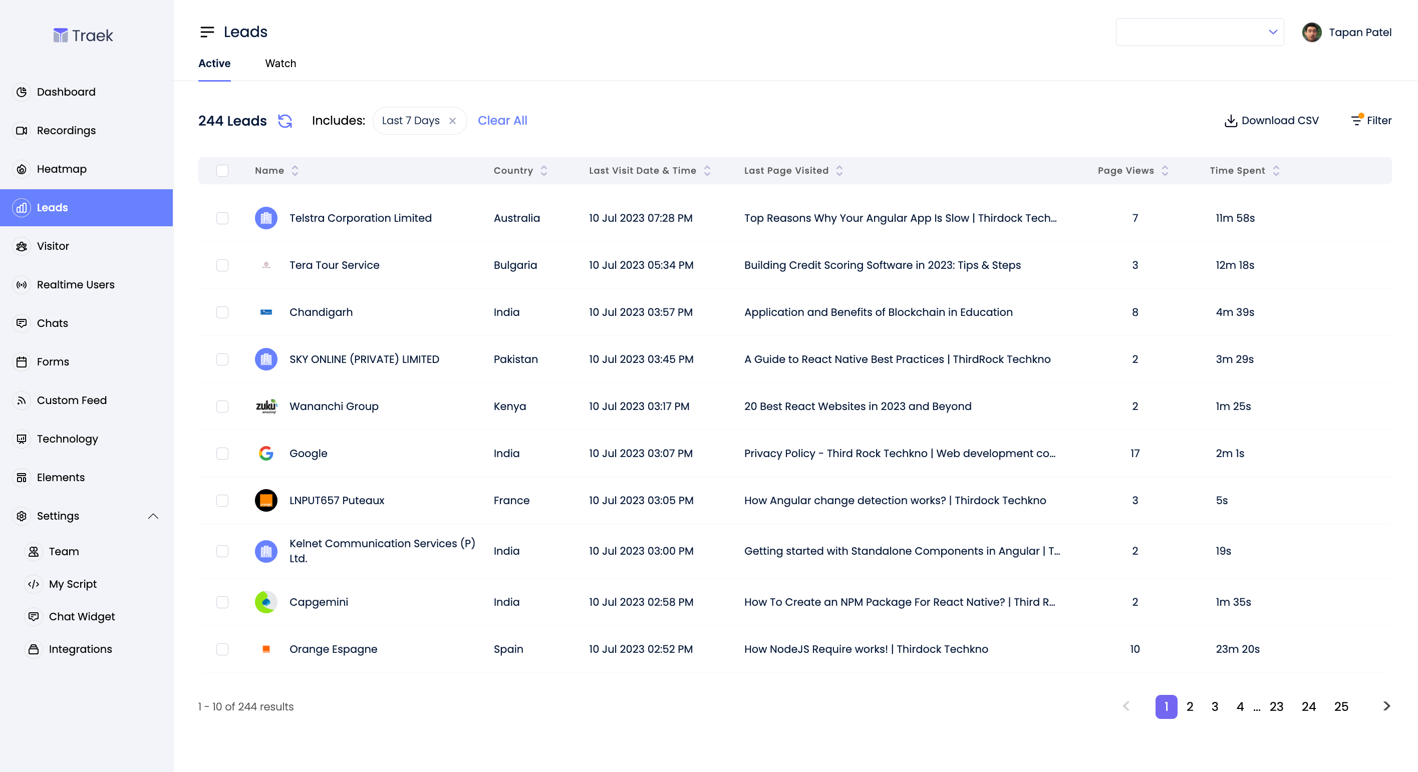 screenshot of riyo.ai
