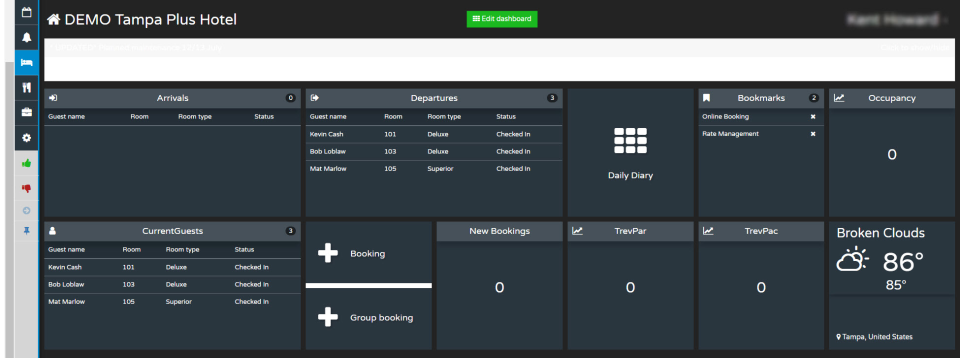 screenshot of roommaster