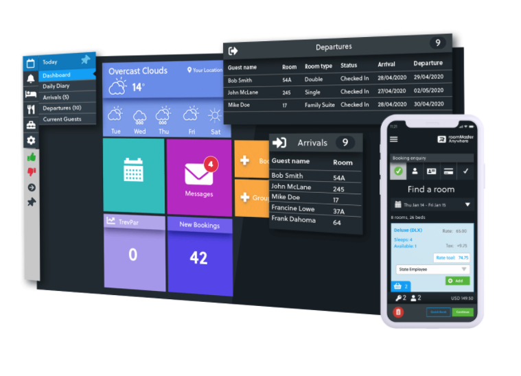 screenshot of roommaster